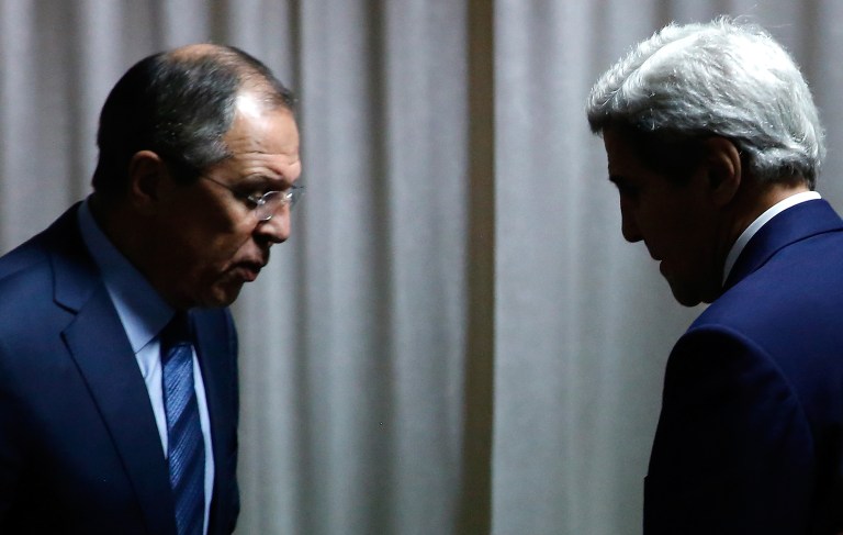 Secretary of State John Kerry and Russian Foreign Minister Sergey Lavrov spoke today by phone, said a State Department spokeswoman. (Jonathan Ernst, Pool Photo via AP)