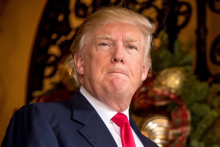 President Trump's latest string of tweets has prompted another round of debate on his tweeting habits. (AP Photo/Andrew Harnik)