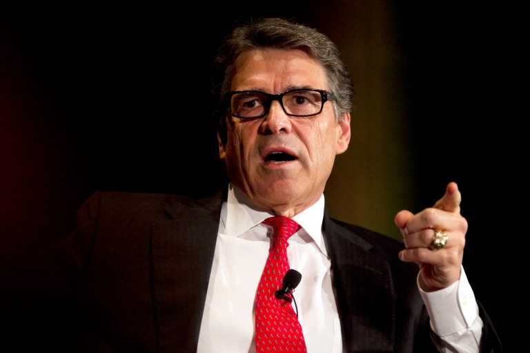 Texas Gov. Rick Perry cited Joan Rivers' death as reason for tighter abortion laws. (AP Photo)