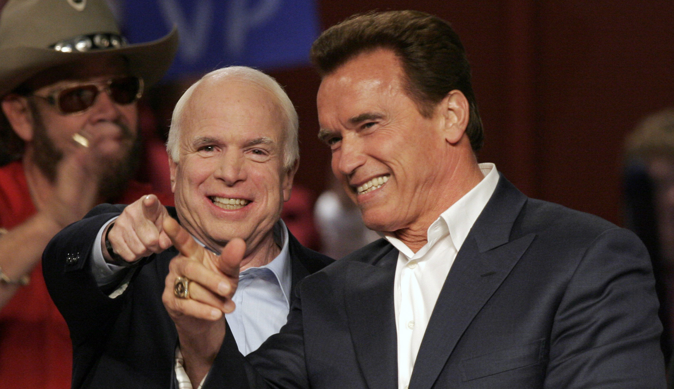 Arnold Schwarzenegger to John McCain: ‘You’ll be back’
