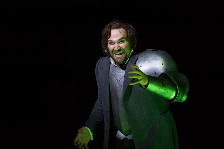   CORRECTS DATE Undated photo released by the Royal Opera House Covent Garden, London of Bryan Hymel in the title role of their production of the opera Robert Le Diable. Degas painted it. Chopin wrote variations on it. Balzac and Dumas mentioned it in their fiction. The Paris Opera performed it 100 times in just three years. For more than a half-century after its premiere in 1831, Giacomo Meyerbeer's âRobert le Diableâ was everywhere. Then, as its composer's reputation plummeted, it all but disappeared. Now the Royal Opera has brought it back, for the first time in 120 years, in a new production by director Laurent Pelly that opened Dec. 6 and was seen at the third of six performance Wednesday, Dec.12, 2012. It's a commendable undertaking, especially at a time when many opera companies are opting for safe repertory choices. (AP Photo/Royal Opera House Bill Cooper)  