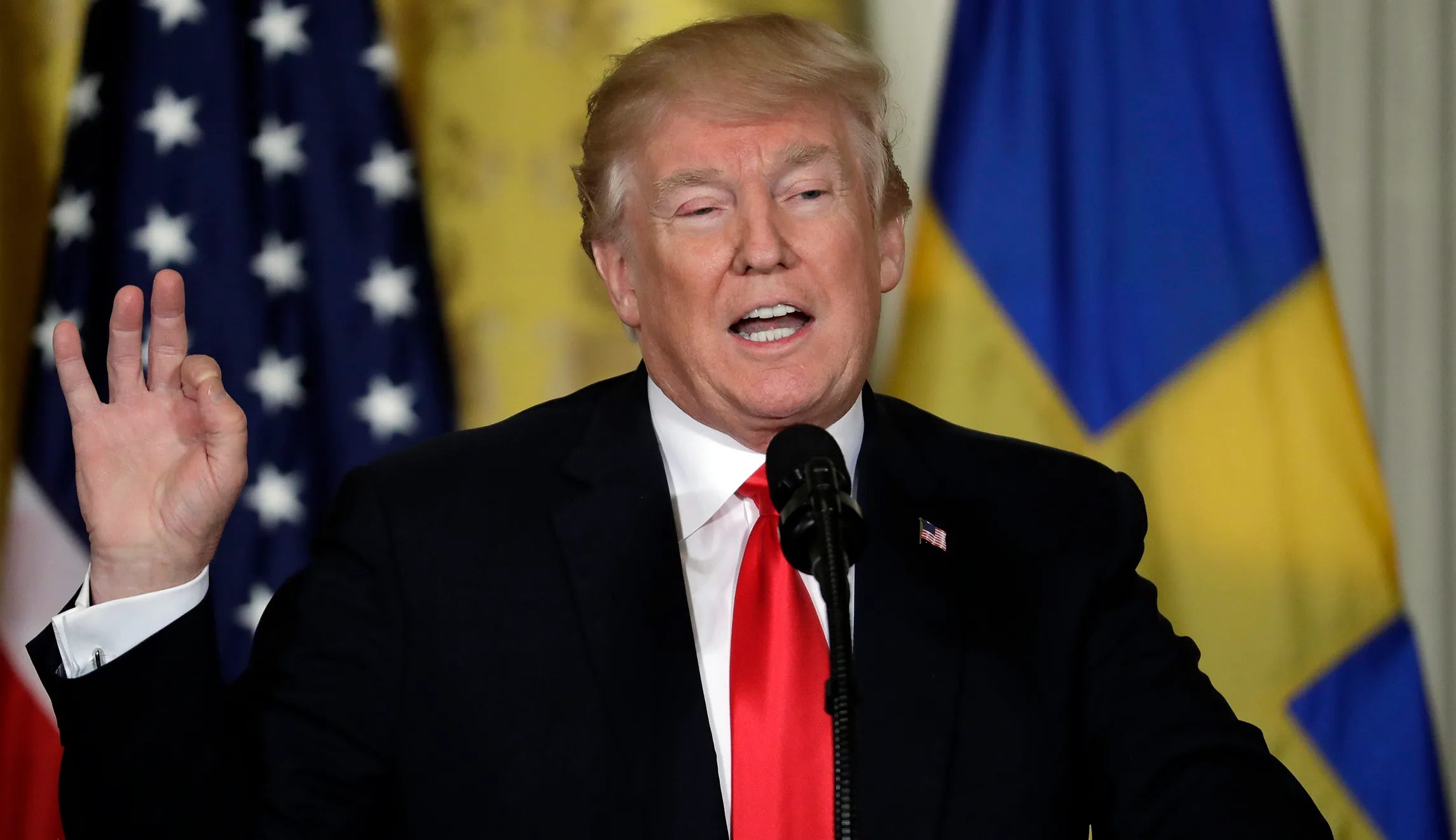 Trump: Steel tariffs will be imposed ‘in a loving way’