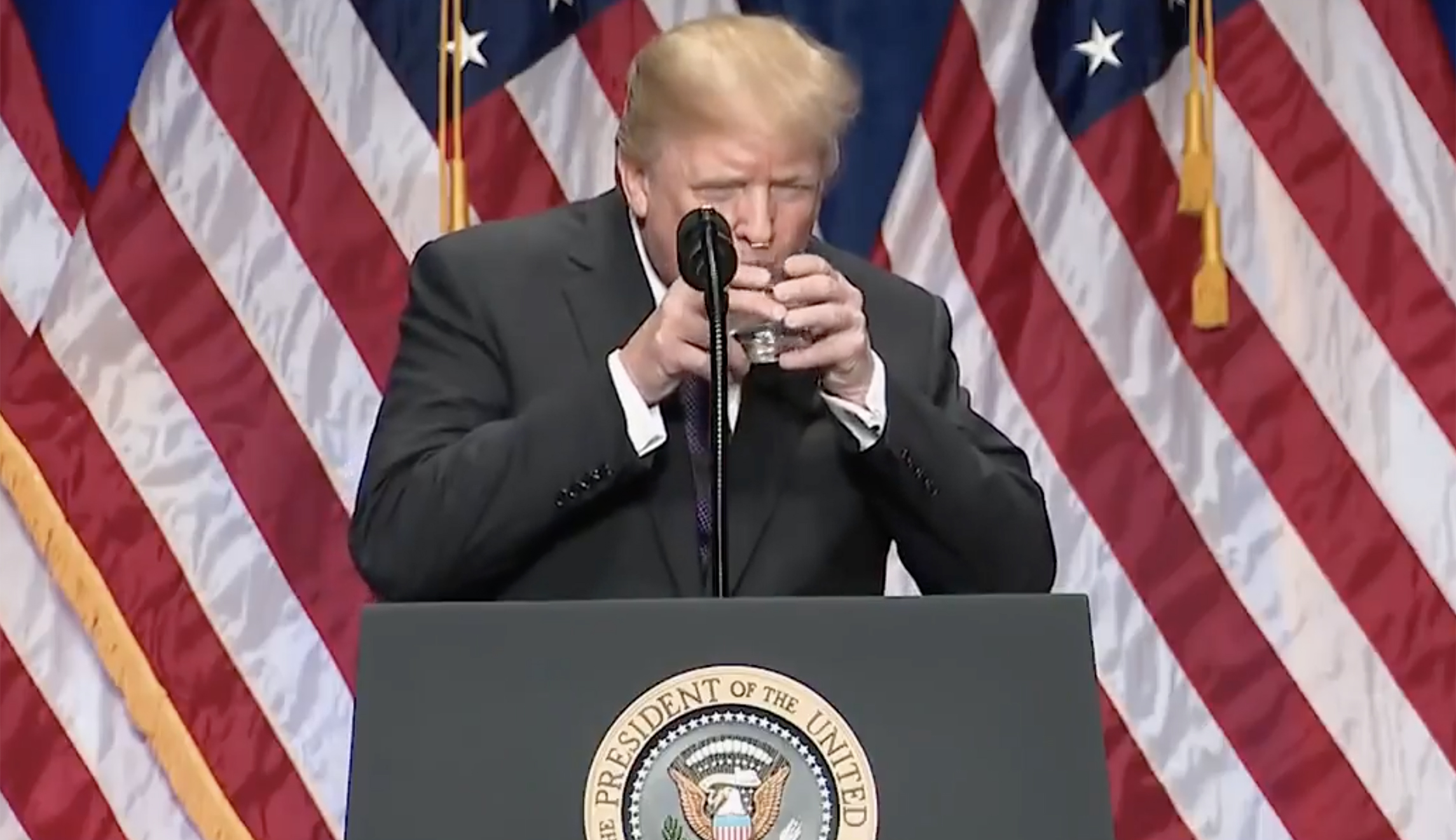 CNN host Chris Cuomo mocks Trump’s ‘sippy cup grip’ during national security speech