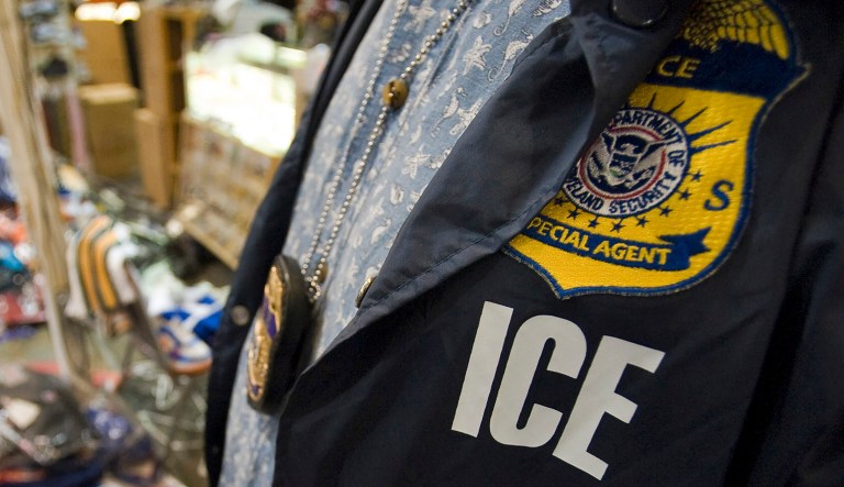 A tweet by reporter Spencer Woodman noting Immigration and Customs Enforcement had arrested an immigrant veteran went viral Thursday, but not because it got all its facts straight. (AP Photo/Steve Nesius)