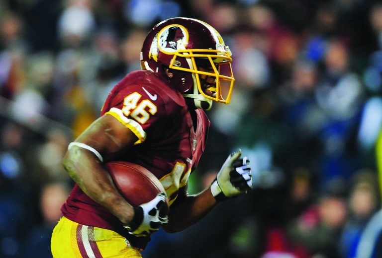 Patrick McDermott/Getty Images
Washington Redskins running back Alfred Morris rushed for 1,613 yards and 13 touchdowns this season.