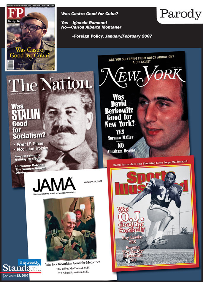 Magazine asks, Was Castro good for Cuba?