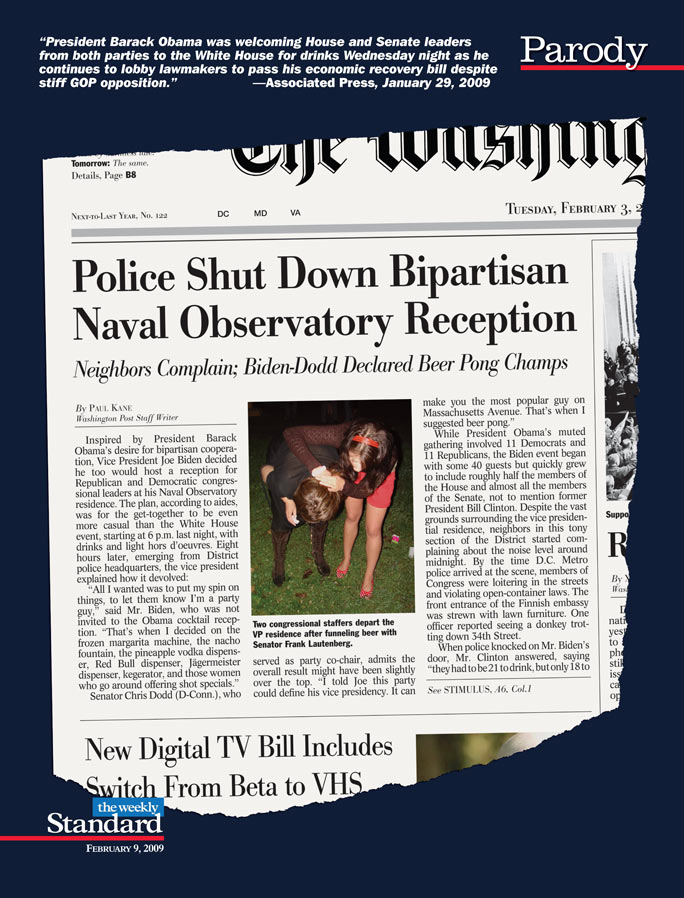 Beer Pong with Biden