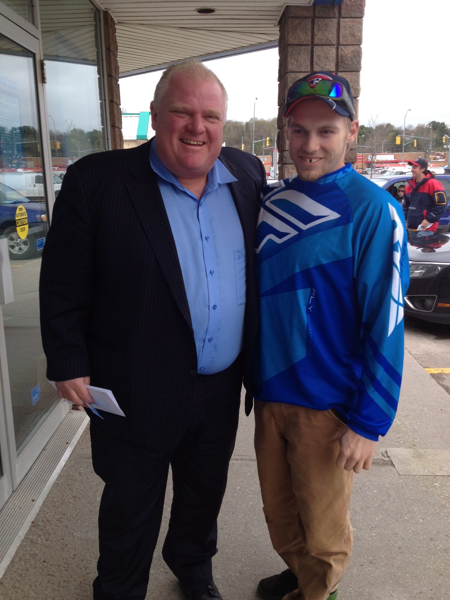 Toronto mayor Rob Ford spotted in Ontario town