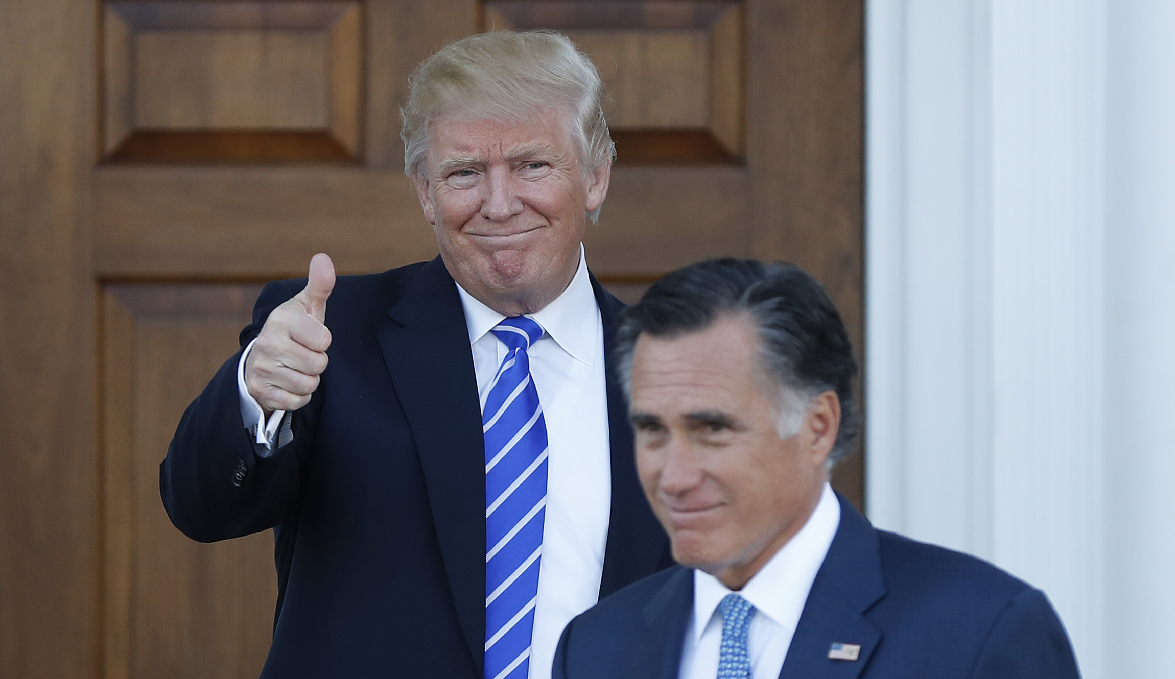 Romney lauds Trump for being ‘open to alternative views’