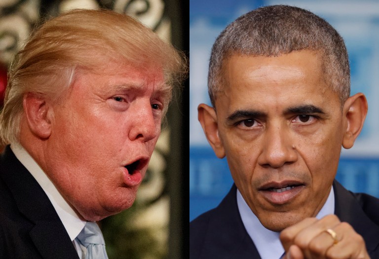 President-elect Trump would be wise to condemn early and often President Obama's weaponization of executive action. (AP Photos)