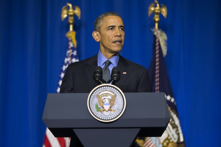 The House on Tuesday voted 242-180 to block the Clean Power Plan, a mostly symbolic measure by Congress to stop President Obama's signature environmental regulation. (AP Photo/Evan Vucci)