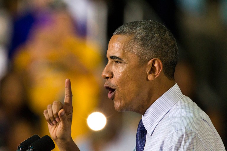 President Obama chose to involve himself this week because Democrats' first wave of attacks failed to shift the focus of the news cycle away from Hillary Clinton and onto the FBI's handling of the matter. (AP Photo)
