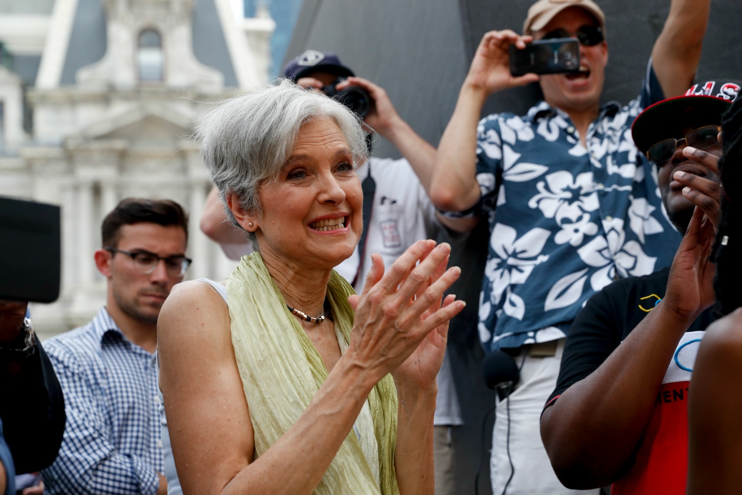 The embarrassing reason Jill Stein was late to her own rally