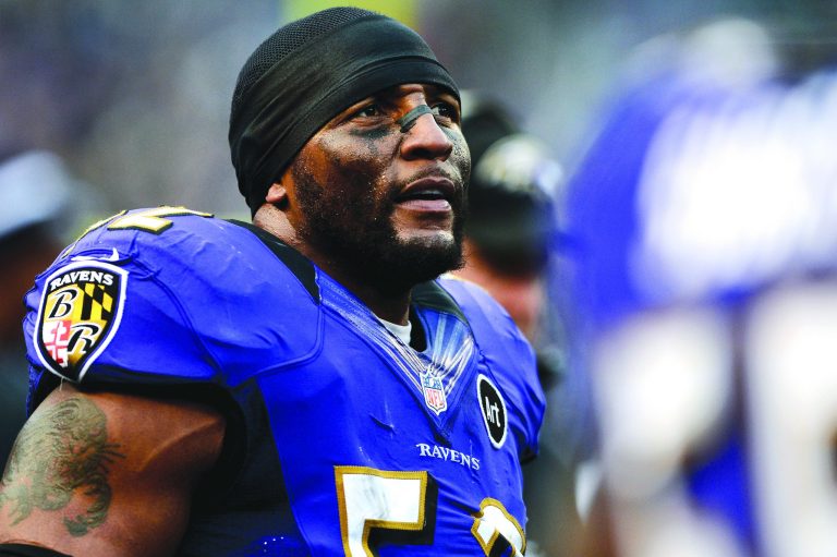 Patrick Smith/Getty Images
Ray Lewis