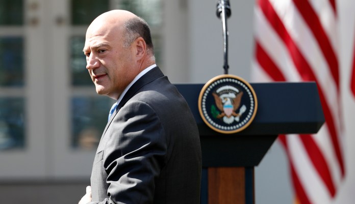 "Gary will continue to be an advocate for the president," Sarah Sanders told reporters during Wednesday's White House press briefing. (AP Photo/Alex Brandon)