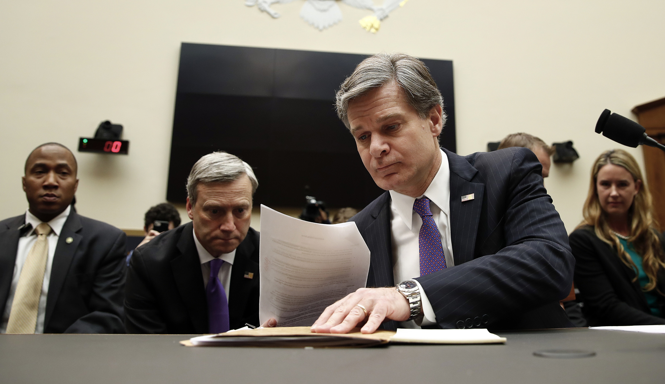 Christopher Wray’s testimony on Rob Porter investigation raises tough new questions for the White House