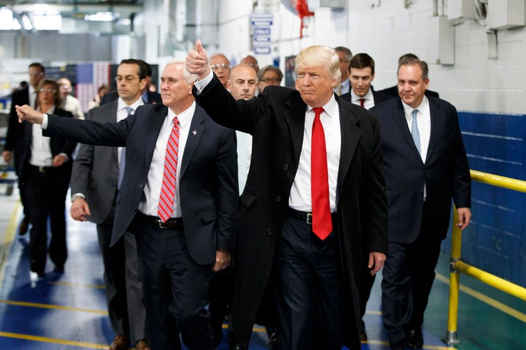 President-elect Trump's pick for U.S. trade representative has a history of favoring protectionist policies. (AP Photo/Evan Vucci, File)