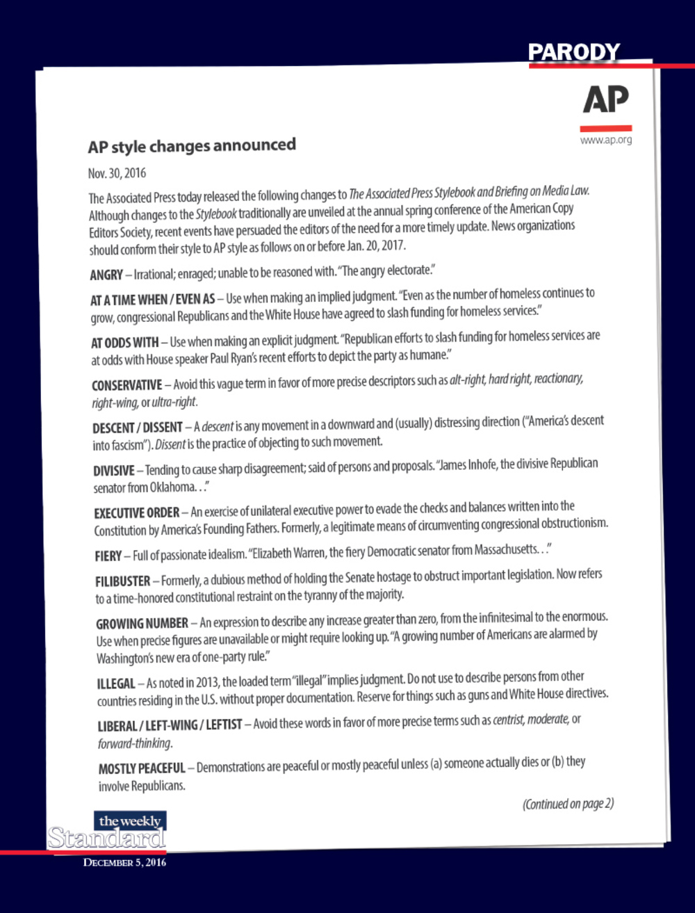 AP Style in the Trump Era
