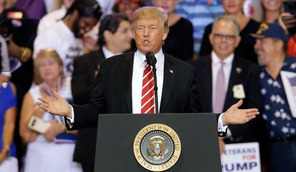 Trump campaign: At Phoenix rally, 18% attendees were Democrats and more than a quarter didn’t vote in 2016