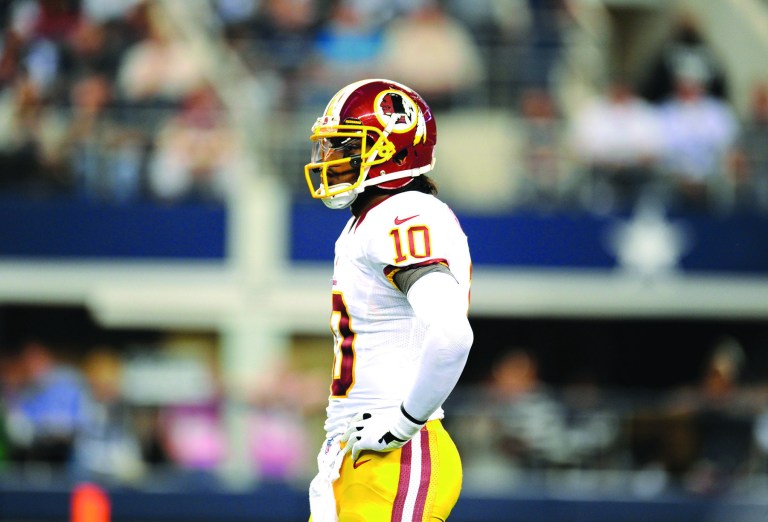 Matt Strasen/AP
Rookie quarterback Robert Griffin III has thrown for 2,497 yards and 16 touchdowns.