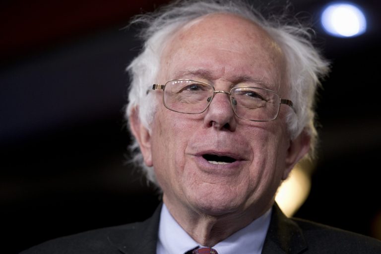 Sen. Bernie Sanders, I-Vt., picked up two major endorsements Thursday. (AP Photo/Carolyn Kaster)