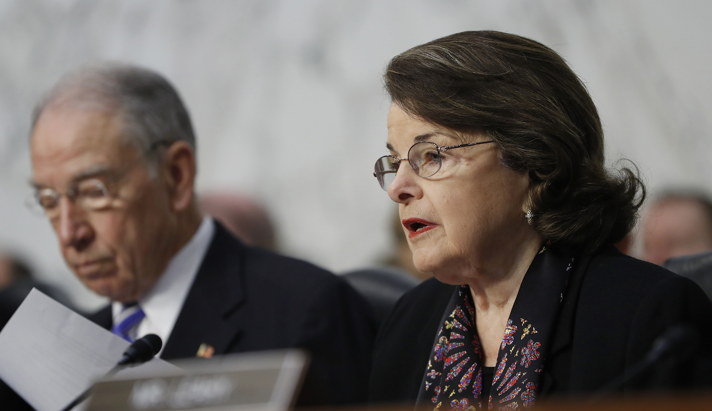 Senate Democrats grill two Trump judicial nominees