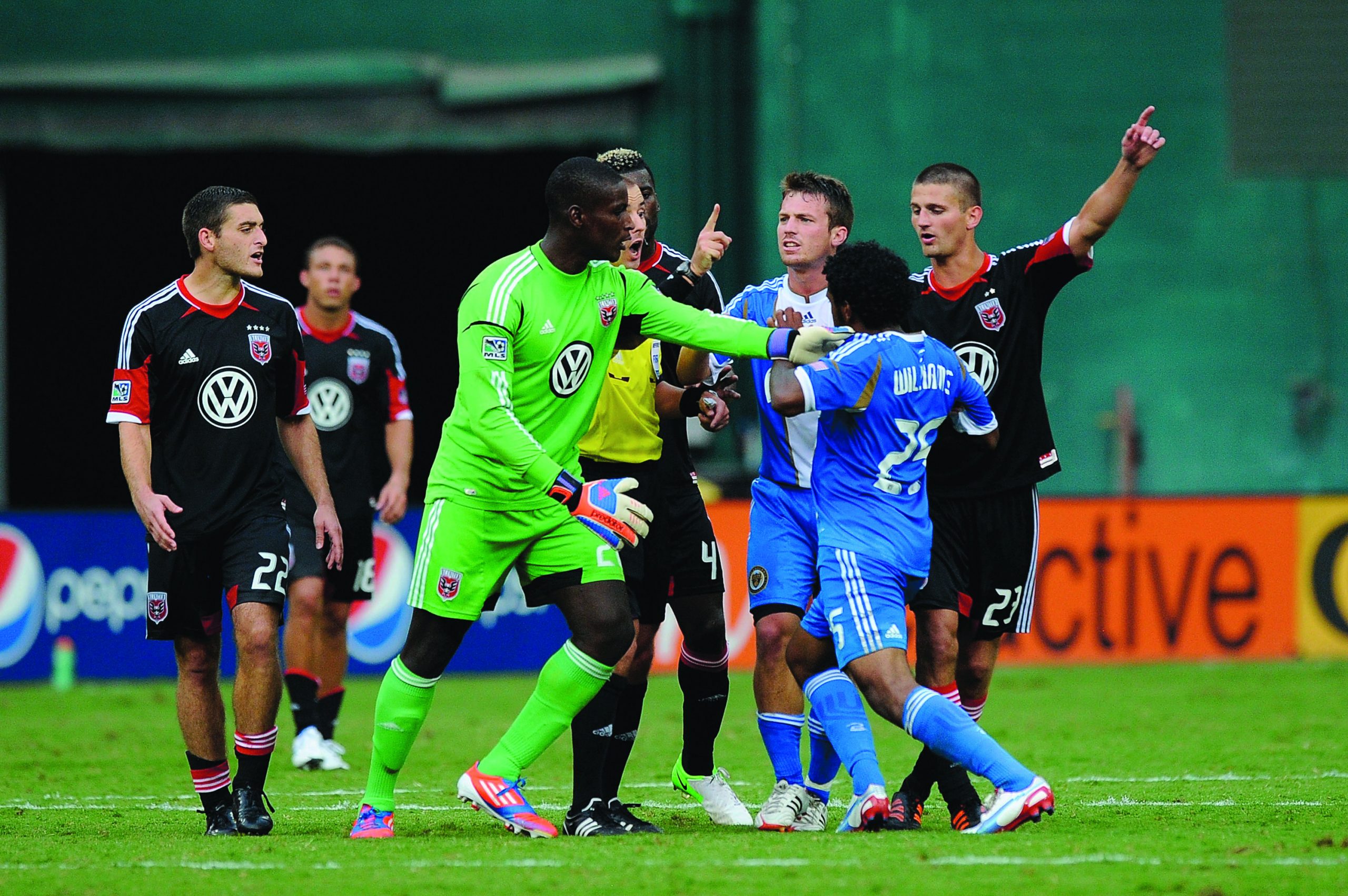 D.C. United left in fit for being tied