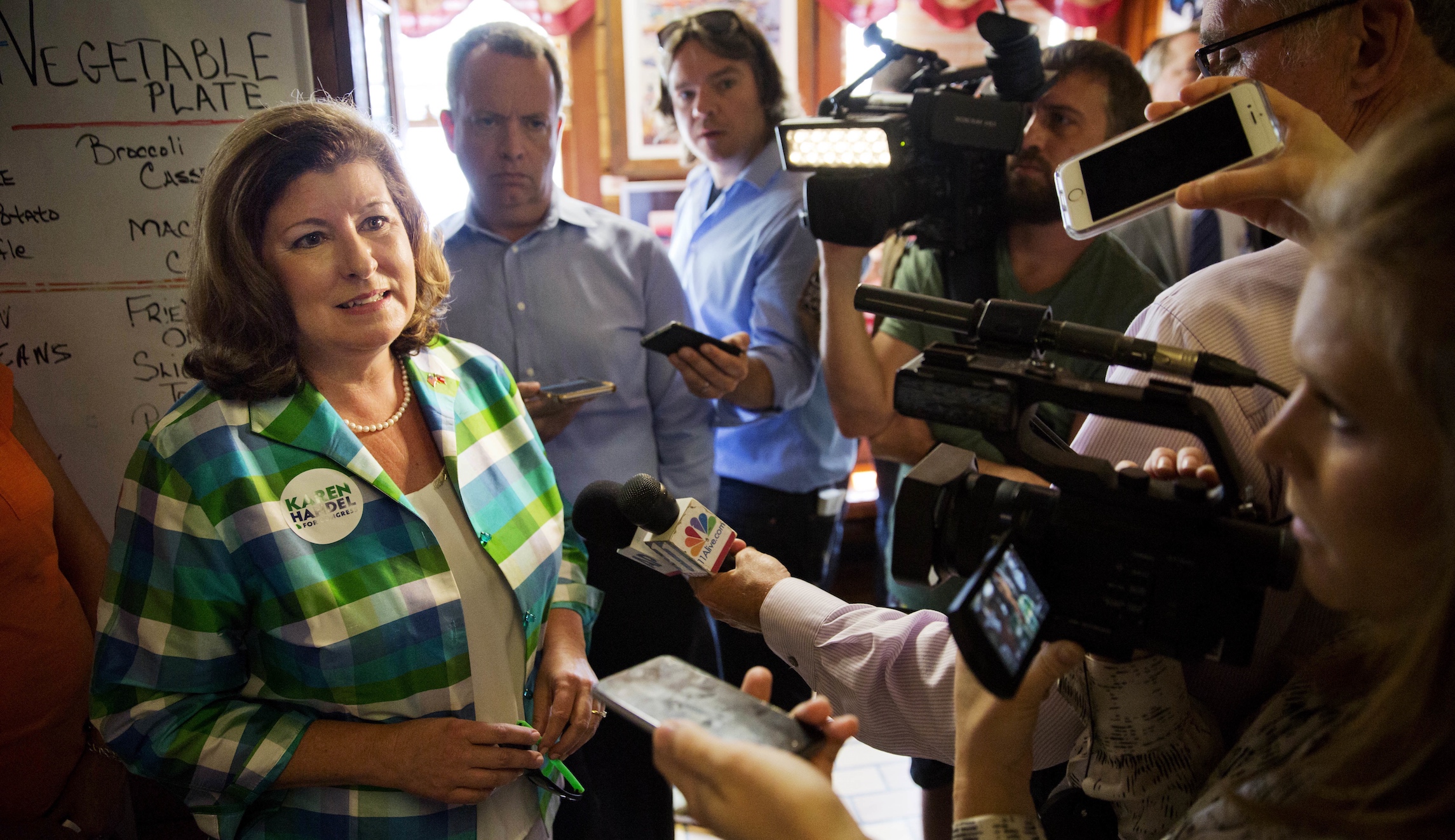 Top Republicans turn to Karen Handel for help navigating Trump