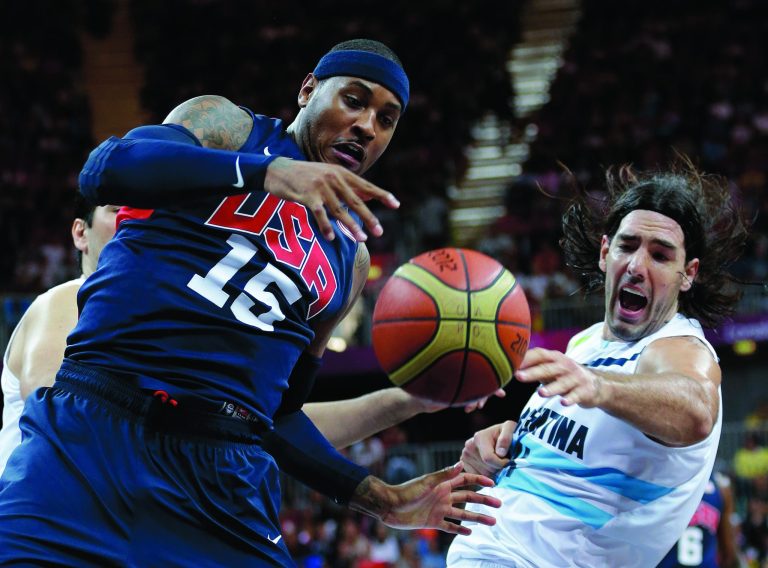 Durant, U.S. men roll over Argentina 126-97