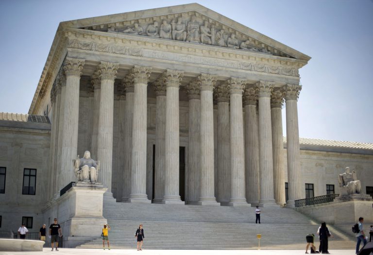 This June 30, 2014, file photo shows the Supreme Court in Washington.