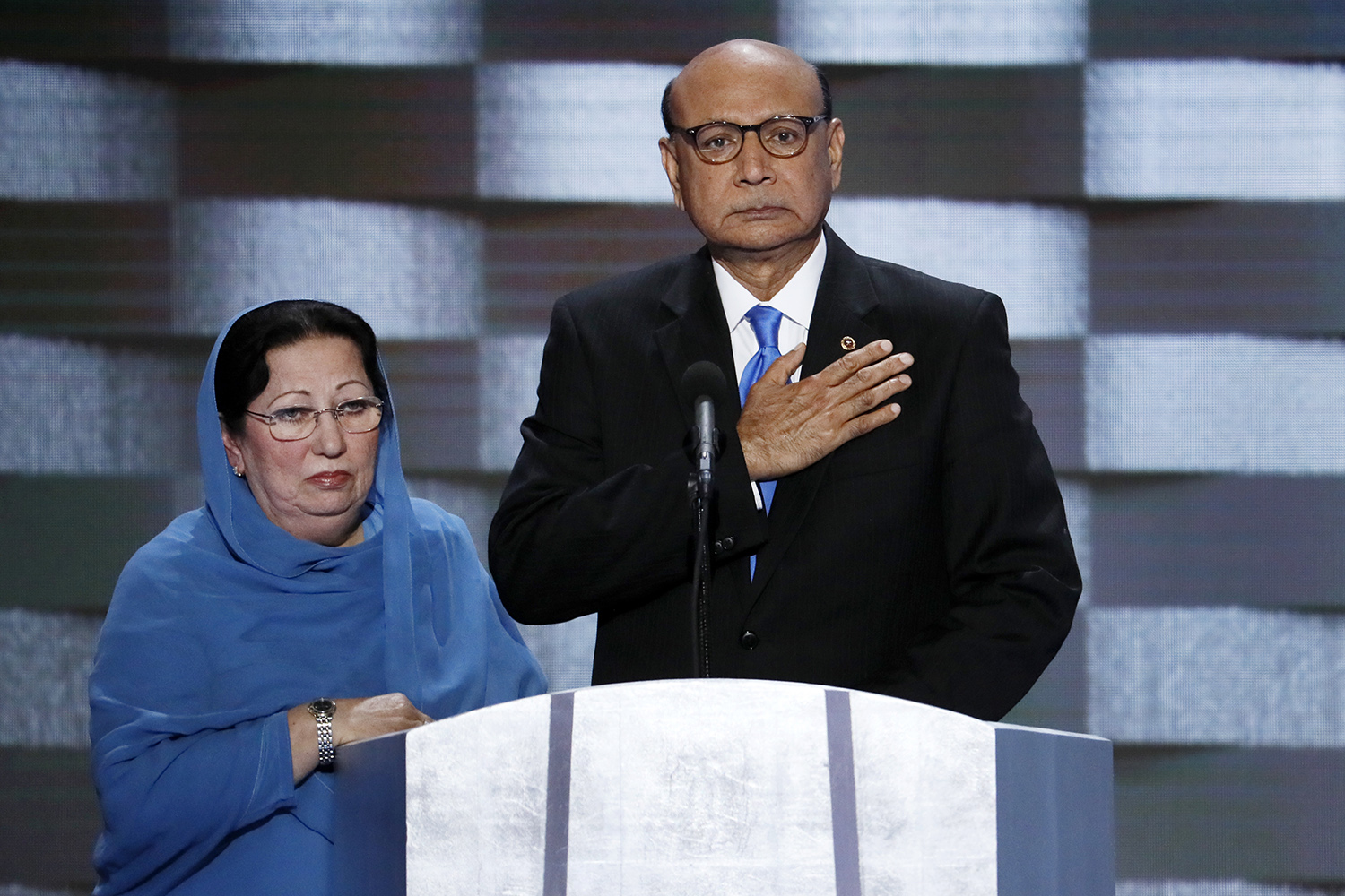 Muslim DNC speaker Khizr Khan attacks Trump’s ‘ignorance and arrogance’