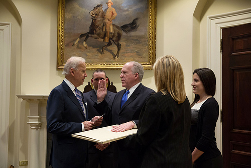 No Bible for Brennan Swearing In