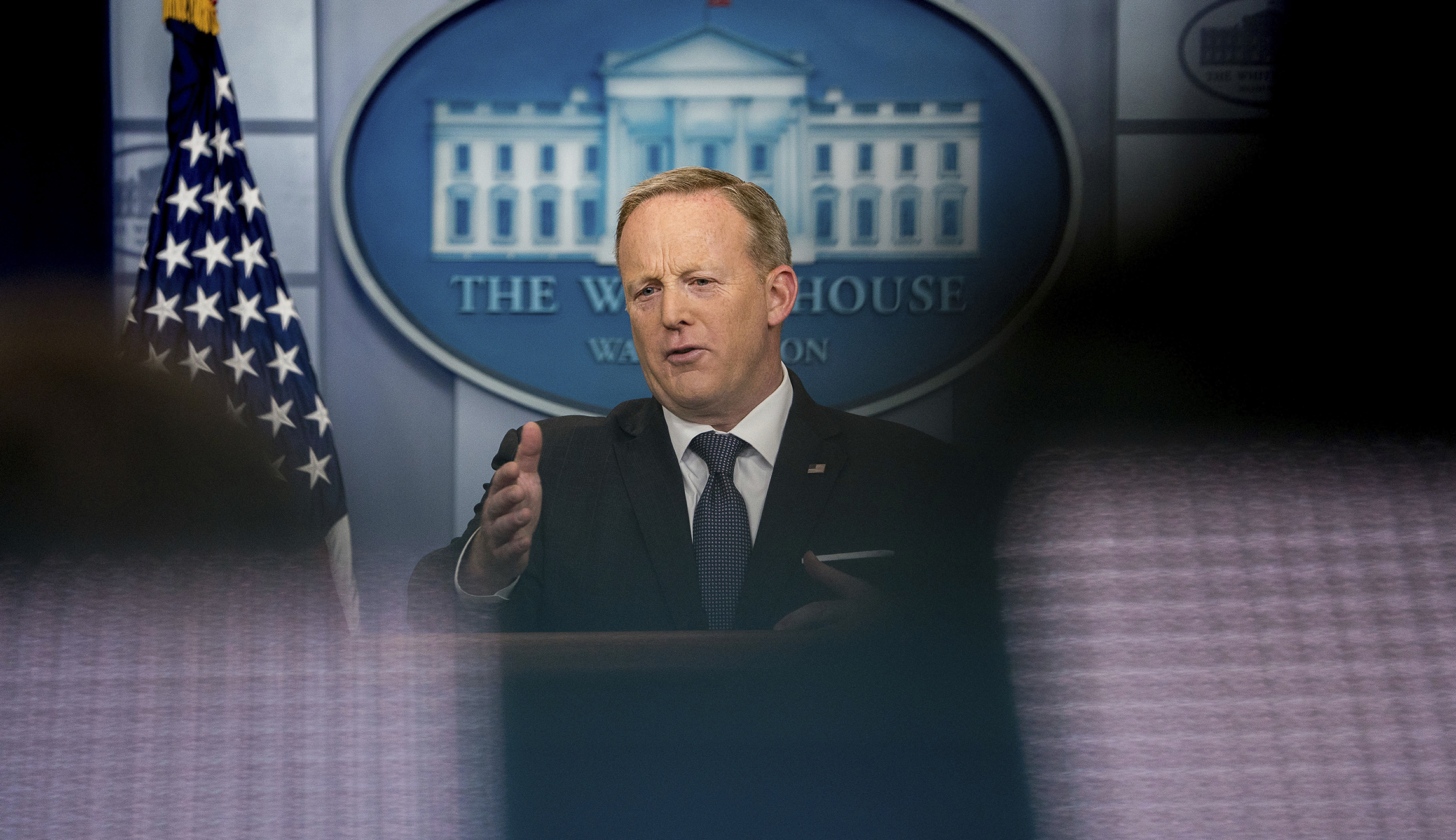 Spicer says Trump is ‘pleased with his team’ amid staff shakeup rumors
