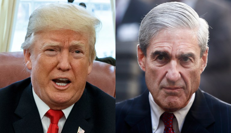 Robert Mueller's team is reportedly negotiating with President Trump on how Trump might be interviewed for his investigation into Russia's efforts to influence the 2016 election, and possible coordination with Trump's campaign. (AP Photo/Charles Dharapak, File)