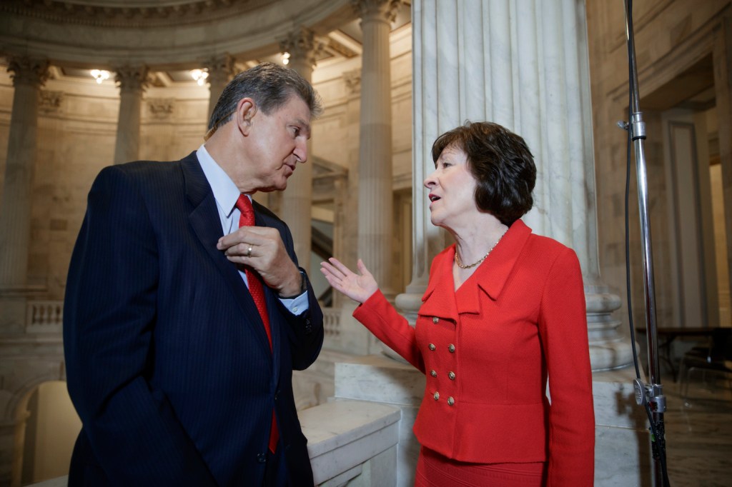 Collins expresses frustration over Democrats halting Senate business