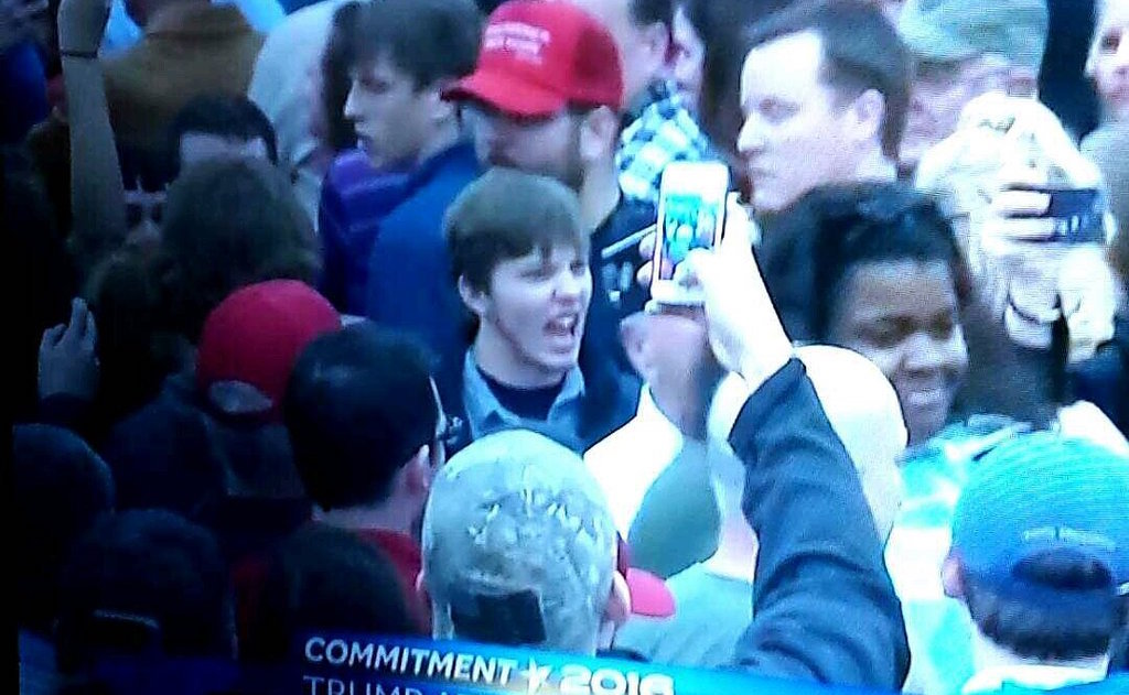 Would-be Marine discharged over connection to assault at Trump rally
