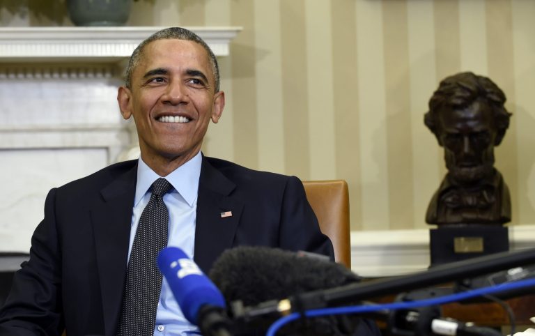 Economic optimism was at the highest level of President Obama's tenure in April, according to a new CNN/ORC poll. (AP Photo)