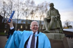 McCartney, ‘God particle’ scientist get honors