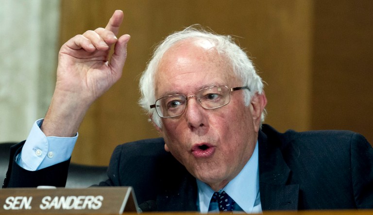 Sen. Bernie Sanders, I-Vt., tweeted late Sunday: "In 2018, we will not only intensify the struggle against Trumpism, we will increase our efforts to spread the progressive vision in every corner of the land." ( AP Photo/Jose Luis Magana)