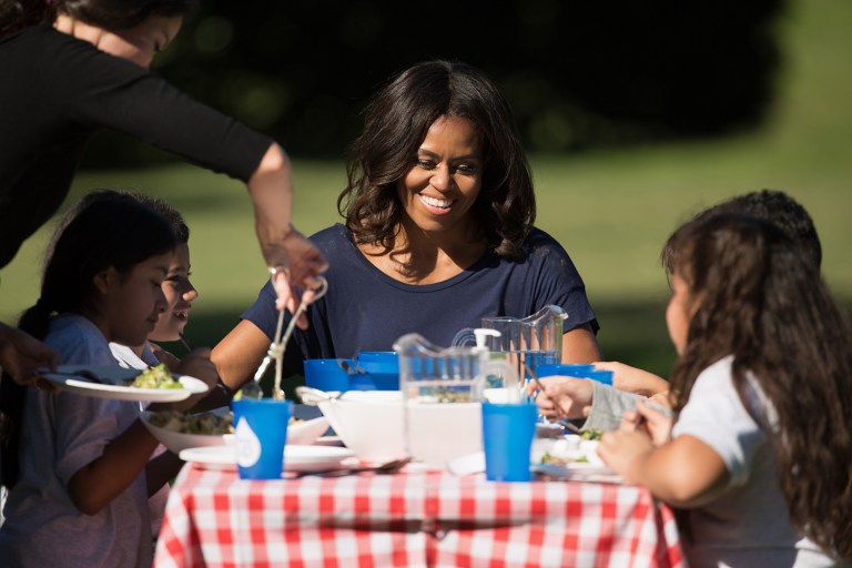 The Peace Corps also plans to wind down an education program Michelle Obama had spearheaded for girls in poor countries. (AP Photo/Andrew Harnik)