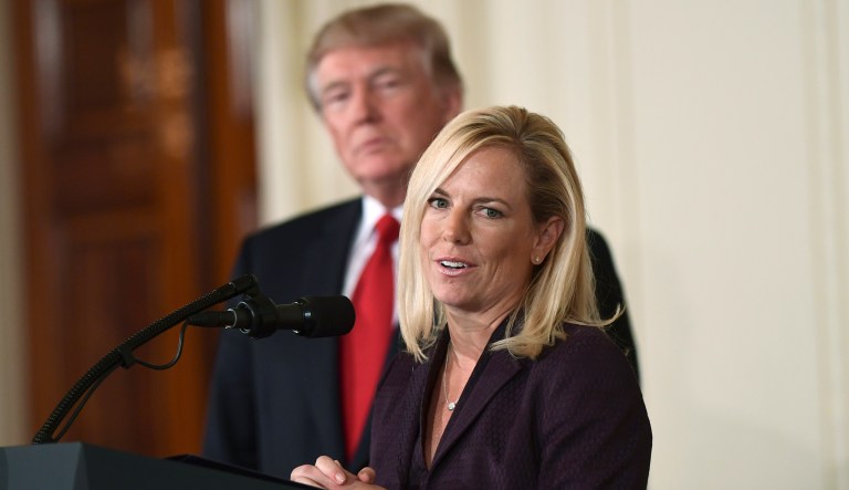 President Trump and Homeland Security Secretary Kirstjen Nielsen are defending the zero-tolerance separations policy.