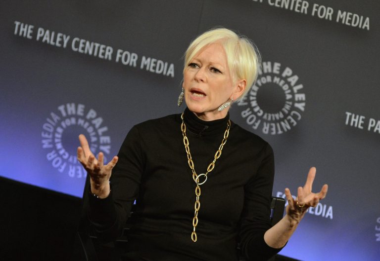 Joanna Coles, editor-in-chief of Cosmopolitan magazine, won the Women Who Rule in Media Award in part for bringing politics into the pages of the fashion magazine. (Photo by Slaven Vlasic/Getty images)