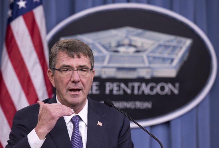 The New York Times reported this week that Ash Carter had used his personal email on his iPhone for administrative work tasks for a few months. (AP Photo)
