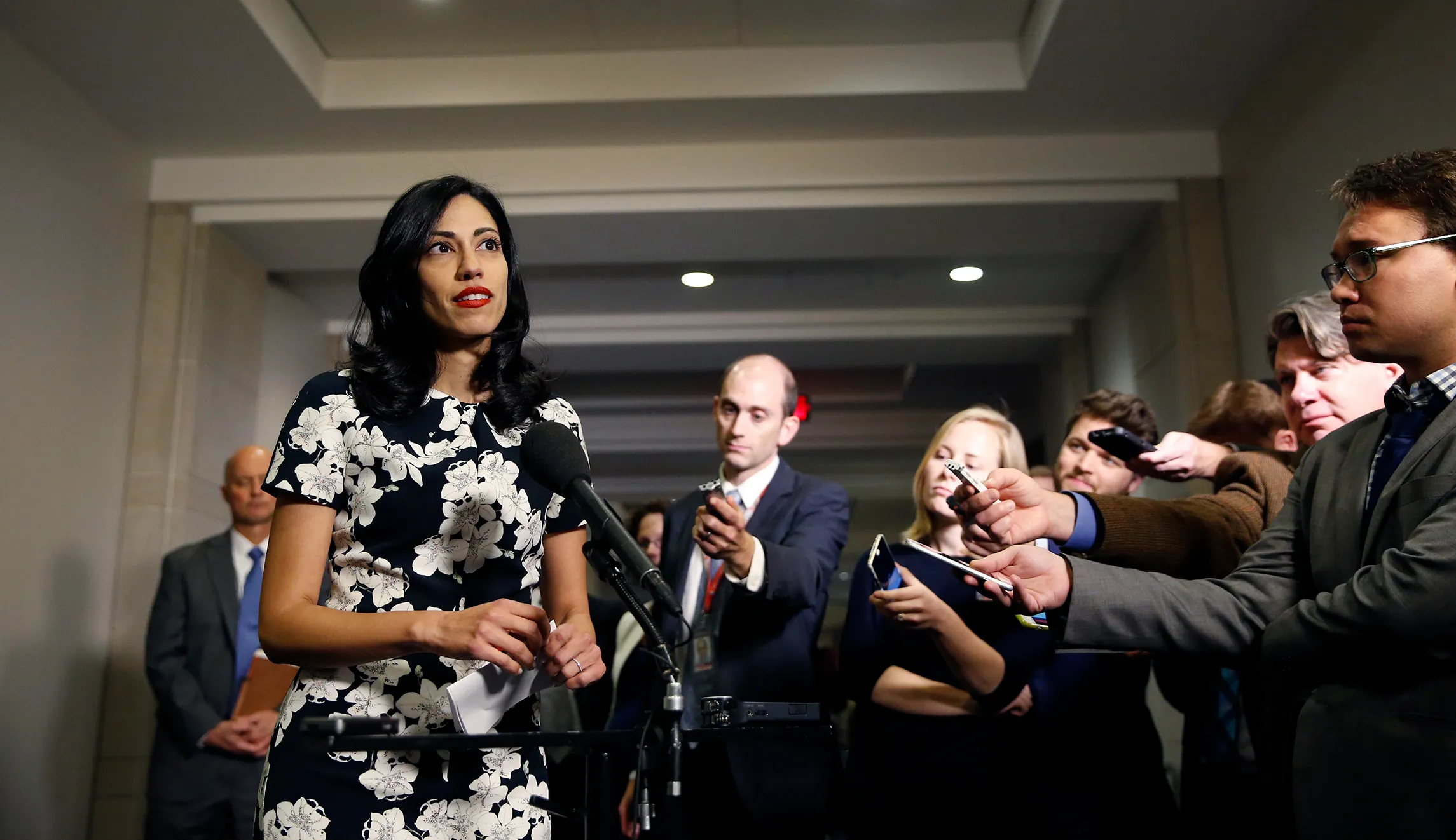 Huma Abedin comforting Harvey Weinstein’s estranged wife: Report
