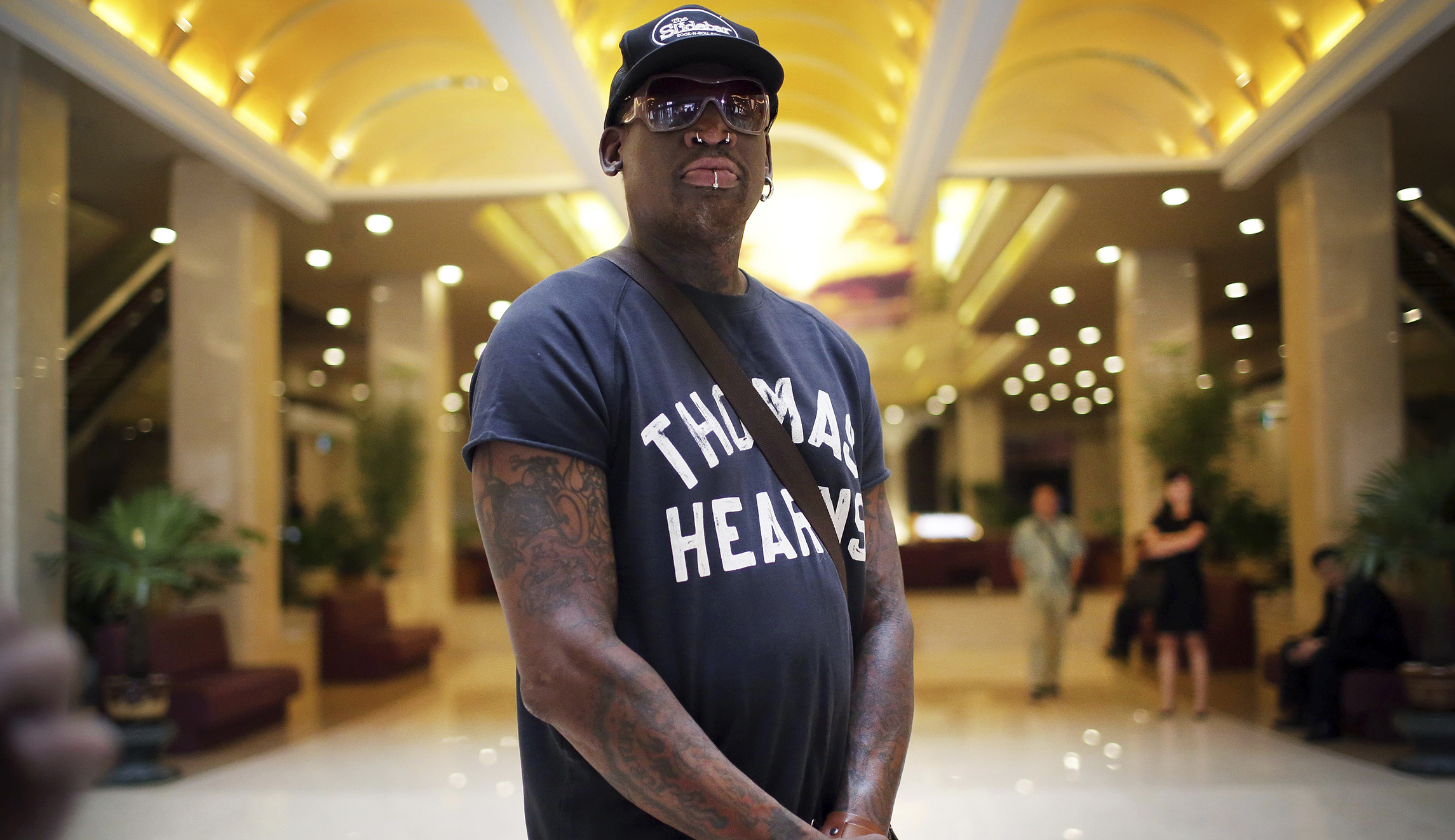 Dennis Rodman reminds us yet again that this is truly the weirdest timeline
