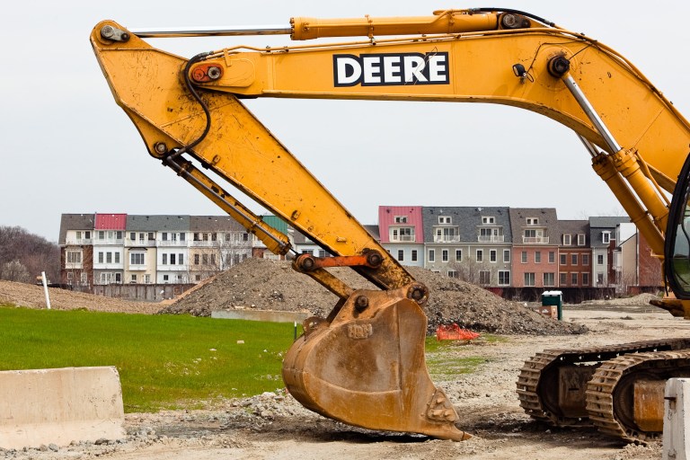 Equipment and dirt mounds sit on the Potomac Yard development in Alexandria, VA on Wednesday March 24, 2010.

Andrew Harnik/Examiner