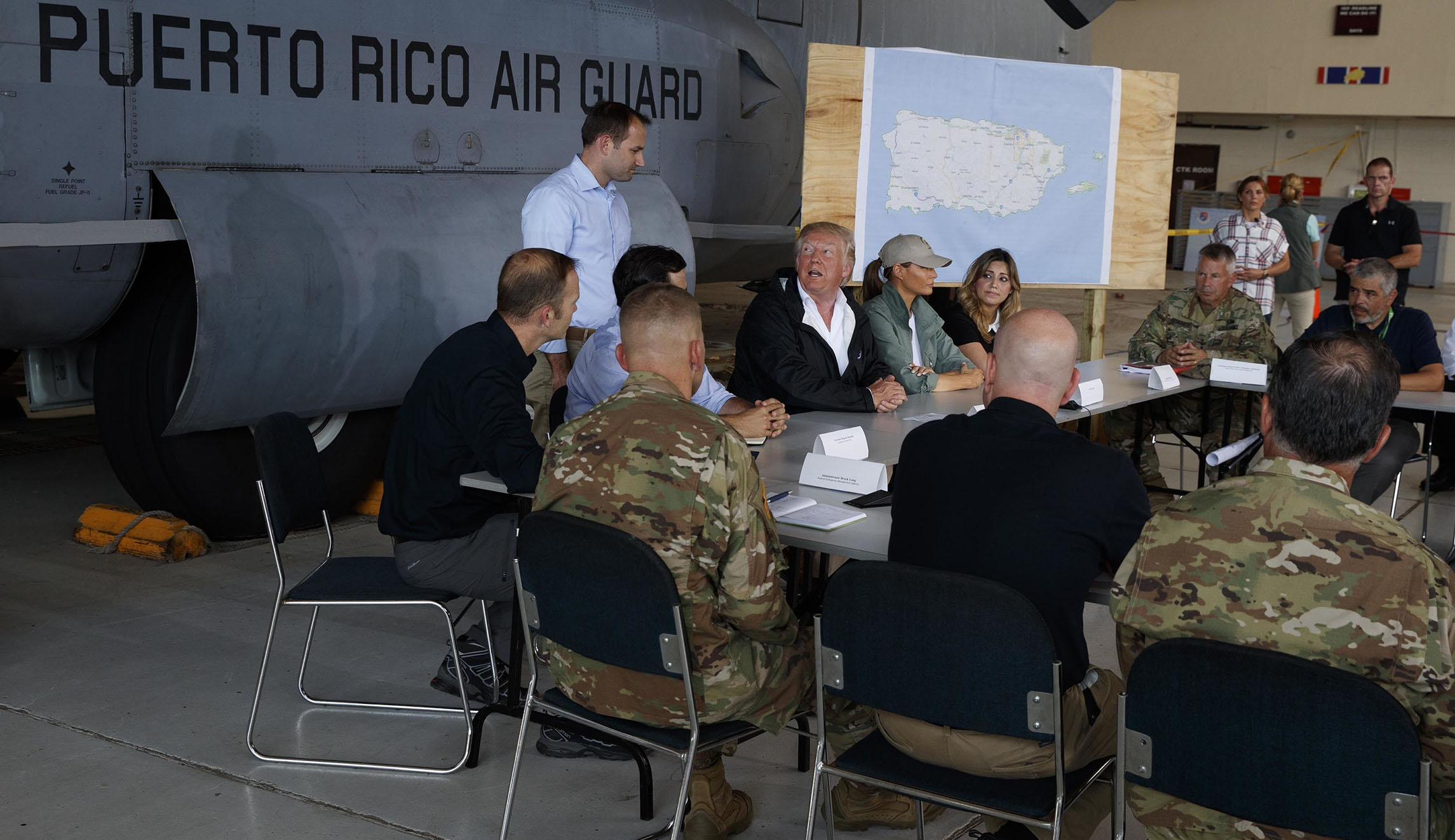 Trump in Puerto Rico: Be ‘proud’ to only have 16 dead instead of a ‘real catastrophe like Katrina’