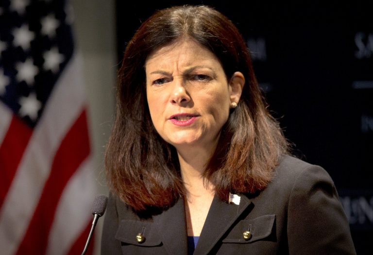 Ayotte released a new ad on Tuesday touting her work to combat New England's heroin epidemic. (AP Photo/Jim Cole, File)