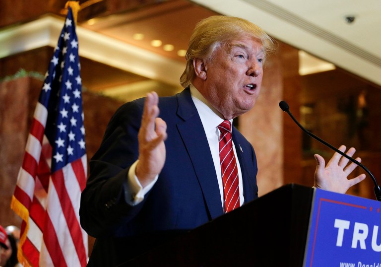 President Trump promised Friday that he would announce a tax reform plan next week. (AP Photo/Julie Jacobson)