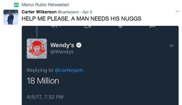 Wilkerson had hit 2.5 million retweets as of Tuesday afternoon. (Screengrab/Twitter)